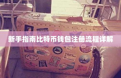 新手指南比特币钱包注册流程详解