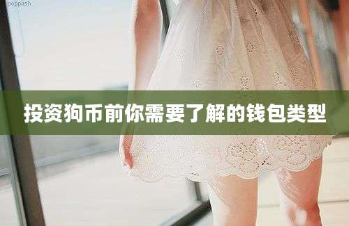 投资狗币前你需要了解的钱包类型