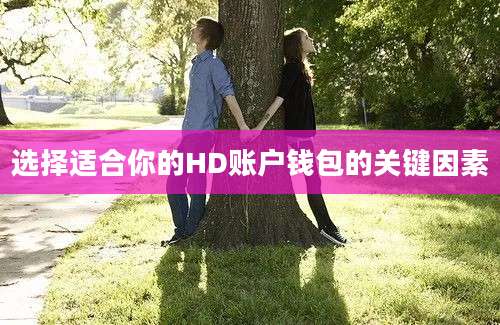 选择适合你的HD账户钱包的关键因素