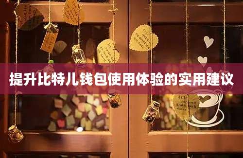 提升比特儿钱包使用体验的实用建议
