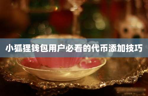 小狐狸钱包用户必看的代币添加技巧