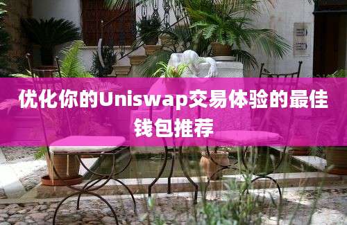 优化你的Uniswap交易体验的最佳钱包推荐