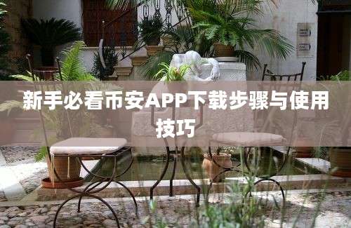 新手必看币安APP下载步骤与使用技巧