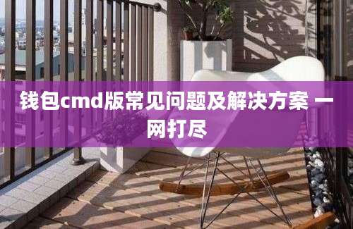 钱包cmd版常见问题及解决方案 一网打尽