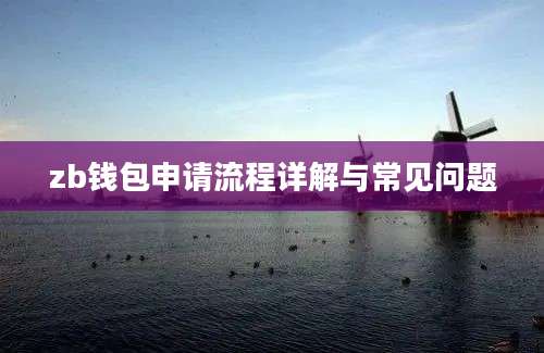 zb钱包申请流程详解与常见问题