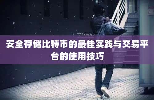 安全存储比特币的最佳实践与交易平台的使用技巧