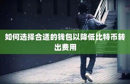 如何选择合适的钱包以降低比特币转出费用
