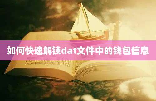 如何快速解锁dat文件中的钱包信息