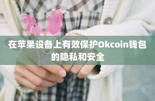 在苹果设备上有效保护Okcoin钱包的隐私和安全