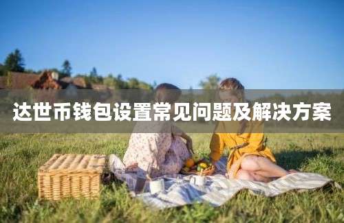 达世币钱包设置常见问题及解决方案