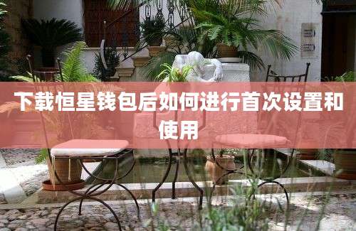 下载恒星钱包后如何进行首次设置和使用