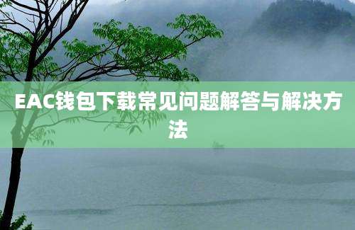 EAC钱包下载常见问题解答与解决方法