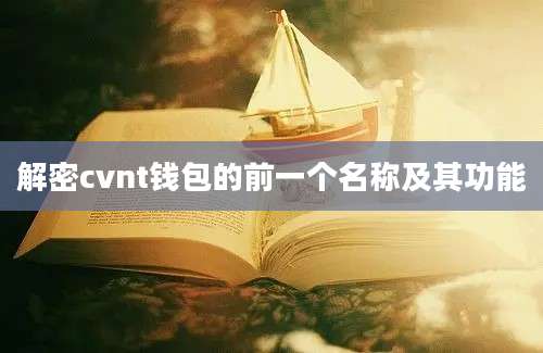 解密cvnt钱包的前一个名称及其功能