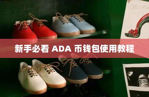 新手必看 ADA 币钱包使用教程