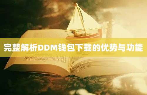完整解析DDM钱包下载的优势与功能