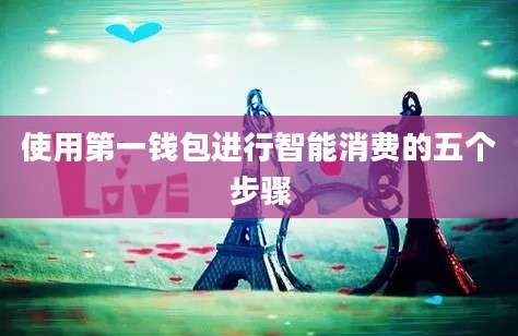 使用第一钱包进行智能消费的五个步骤