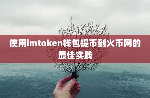 使用imtoken钱包提币到火币网的最佳实践