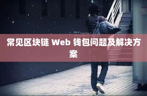 常见区块链 Web 钱包问题及解决方案