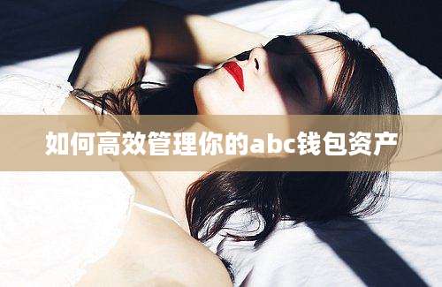 如何高效管理你的abc钱包资产