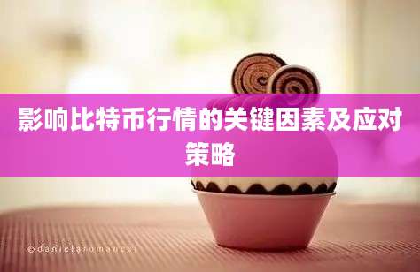 影响比特币行情的关键因素及应对策略