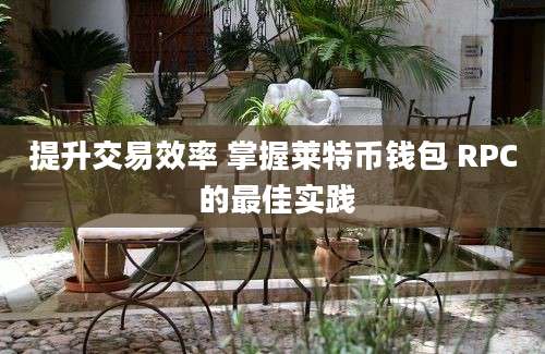 提升交易效率 掌握莱特币钱包 RPC 的最佳实践