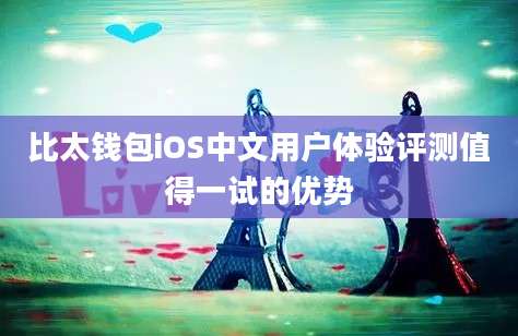 比太钱包iOS中文用户体验评测值得一试的优势