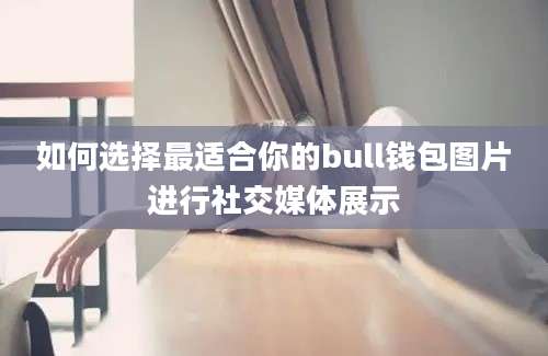 如何选择最适合你的bull钱包图片进行社交媒体展示