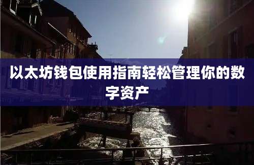 以太坊钱包使用指南轻松管理你的数字资产