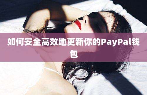 如何安全高效地更新你的PayPal钱包