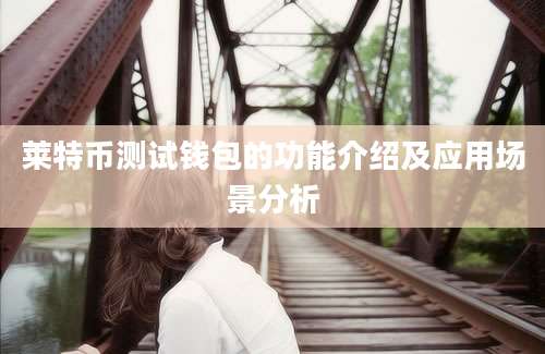 莱特币测试钱包的功能介绍及应用场景分析
