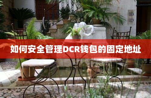 如何安全管理DCR钱包的固定地址
