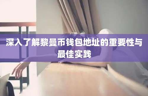 深入了解黎曼币钱包地址的重要性与最佳实践