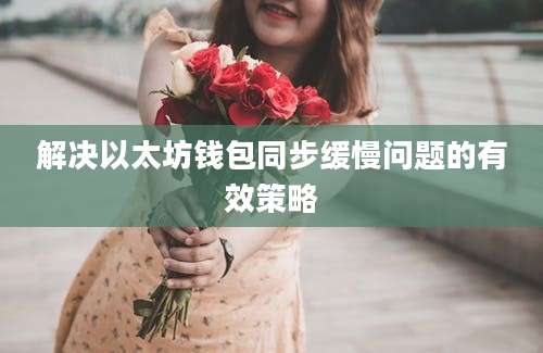 解决以太坊钱包同步缓慢问题的有效策略