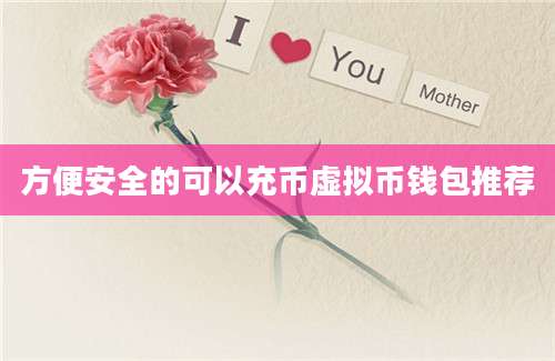 方便安全的可以充币虚拟币钱包推荐