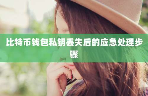 比特币钱包私钥丢失后的应急处理步骤