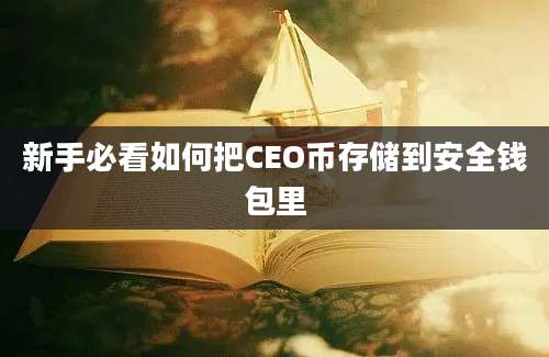 新手必看如何把CEO币存储到安全钱包里