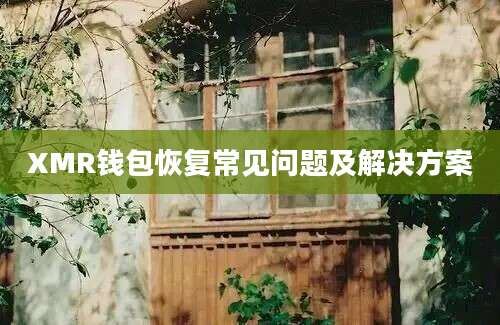 XMR钱包恢复常见问题及解决方案