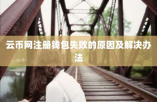 云币网注册钱包失败的原因及解决办法