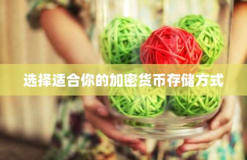 选择适合你的加密货币存储方式
