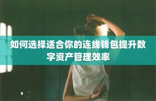 如何选择适合你的连线钱包提升数字资产管理效率