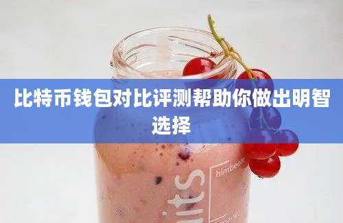 比特币钱包对比评测帮助你做出明智选择