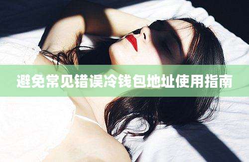 避免常见错误冷钱包地址使用指南