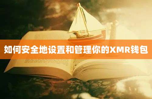 如何安全地设置和管理你的XMR钱包