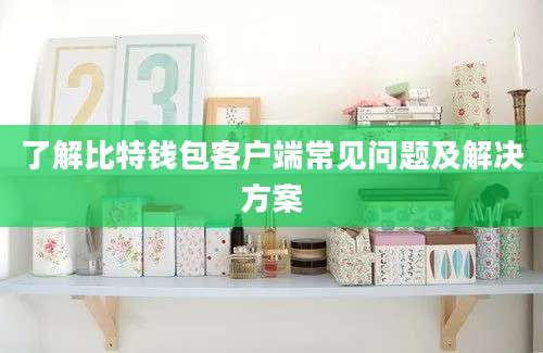 了解比特钱包客户端常见问题及解决方案