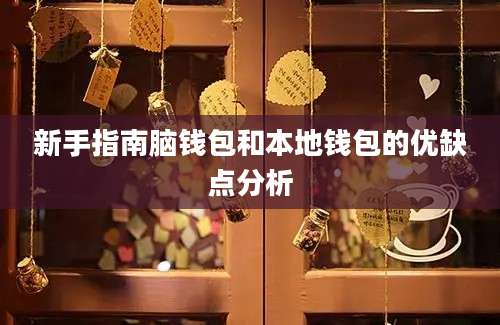 新手指南脑钱包和本地钱包的优缺点分析