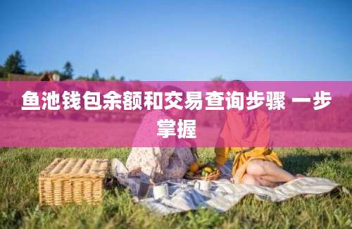 鱼池钱包余额和交易查询步骤 一步掌握