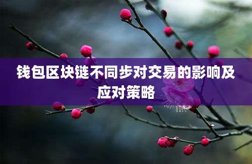 钱包区块链不同步对交易的影响及应对策略