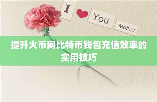 提升火币网比特币钱包充值效率的实用技巧