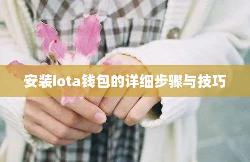 安装iota钱包的详细步骤与技巧
