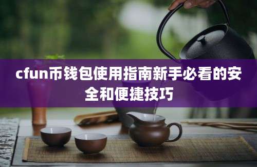 cfun币钱包使用指南新手必看的安全和便捷技巧